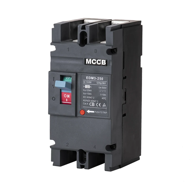 250A схема выключателя DC500V MCCB с корпусом ПК