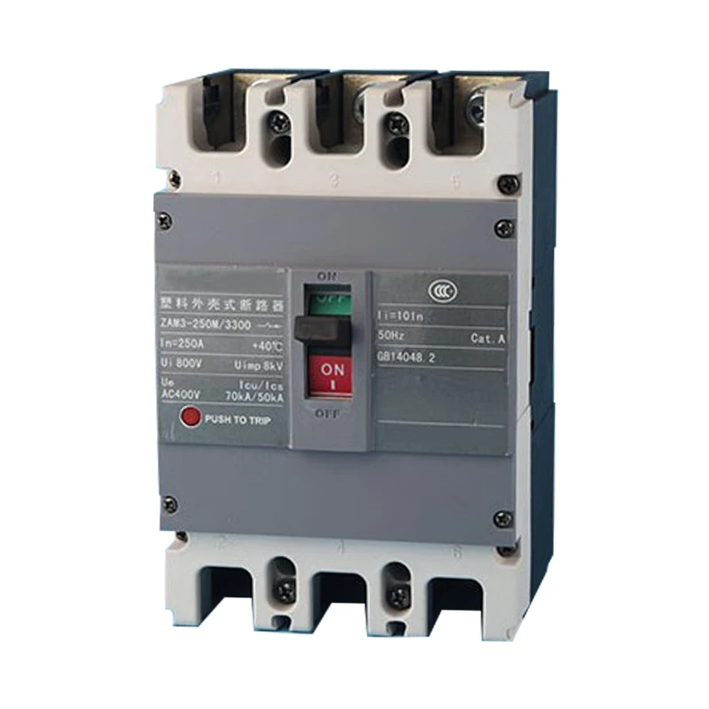 AC400V MCCB 250A 3 шеста