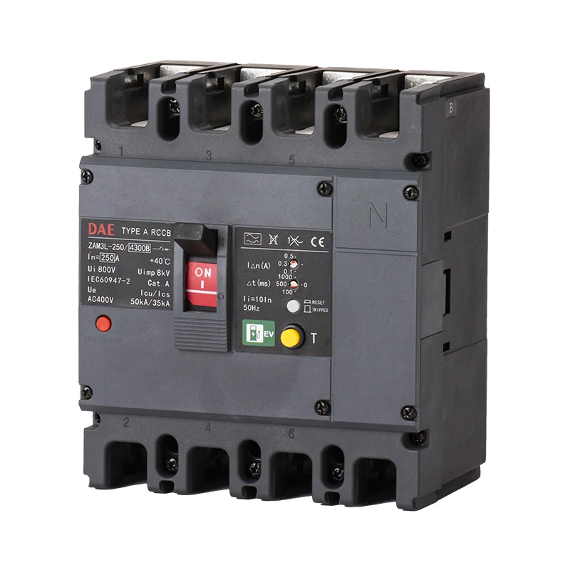 Type-A RCCB для EV Charger 3 Pole